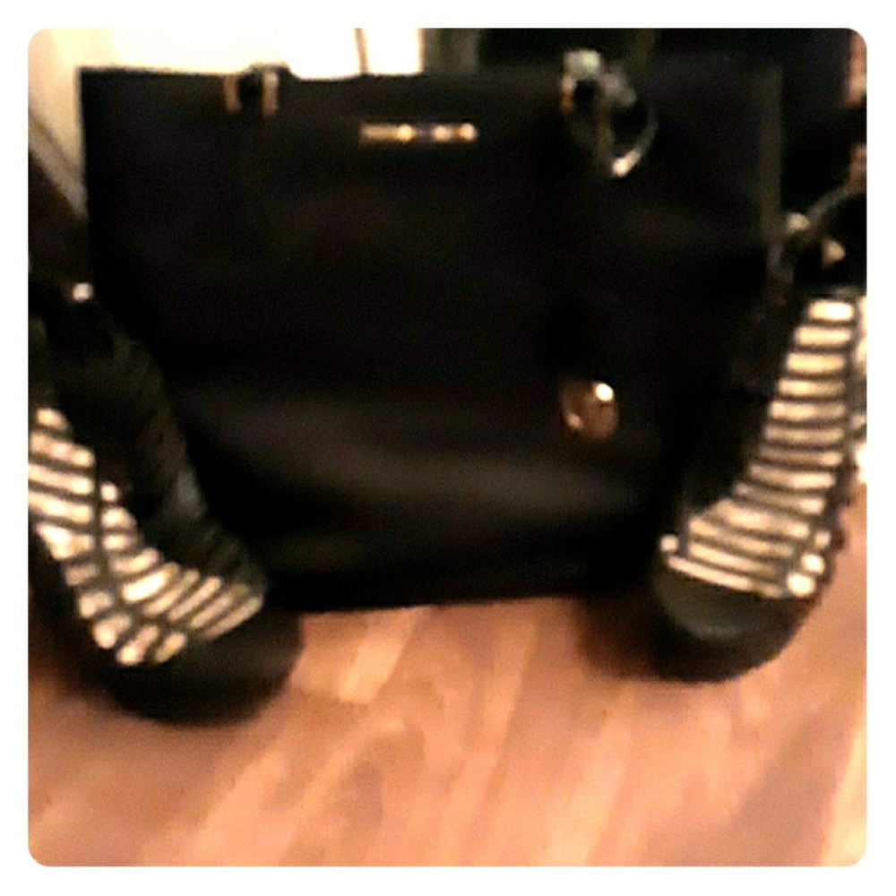 Purse and shoes to match